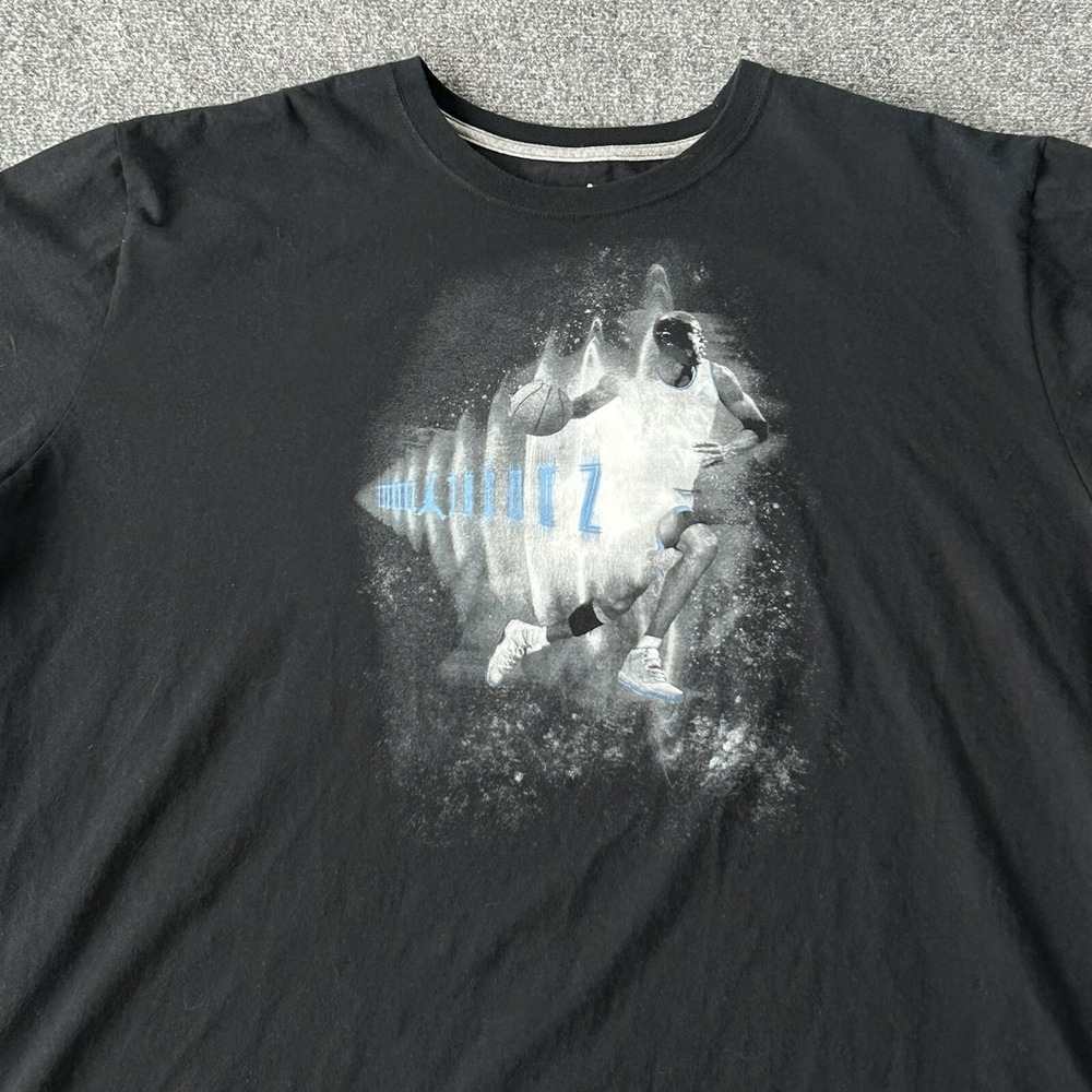 Jordan Shirt Mens XXXL  Black Carolina Air Jump Man‎ Basketball T-shirt 3X